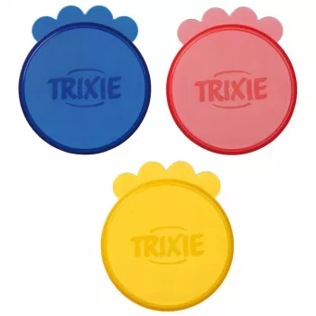 Vāciņš konserviem Trixie TX-24551 plastmasas 7,6 cm apaļš, 3 gab., suņiem un kaķiem
