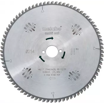 Metabo ripzāģa asmens 628223000 25.4 cm