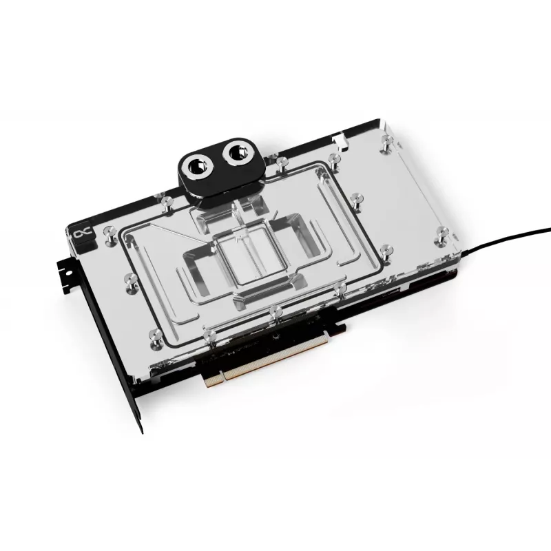 Alphacool Core GeForce RTX 4090 AMP GPU ūdens bloks ar aizmugures plāksni