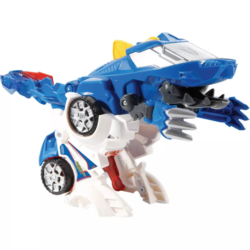 Transformējošs Dinozaurs VTech Switch & Go Dinos Therizinosaurus — elektroniskās funkcijas, pārveidošanās darbība