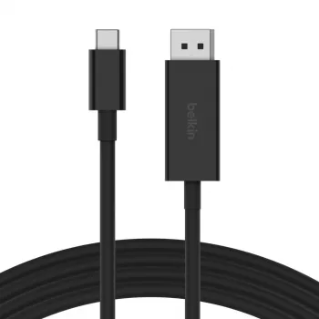 Belkin AVC014bt2MBK 2 m USB-C uz DisplayPort kabelis melns
