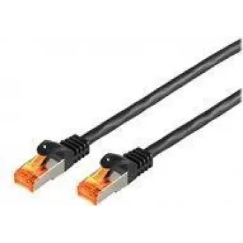 Tīkla kabelis ShiverPeaks S/CONN 08-26085 Melns 15 m Cat6a S/FTP