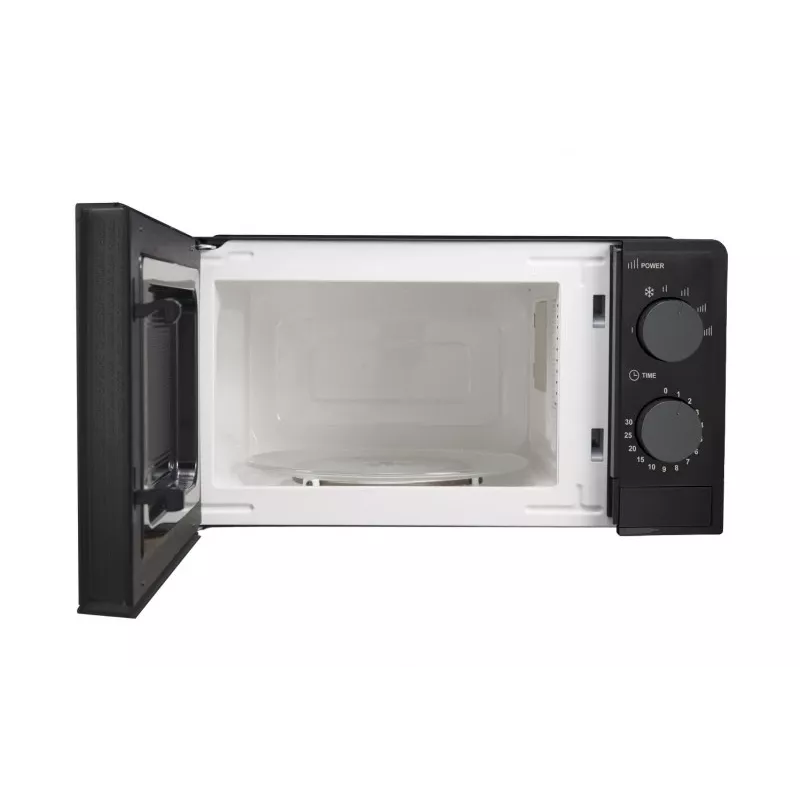 Solo mikroviļņu krāsns ESPERANZA ESTOFADO — 20 L, 700 W, 5 jaudas līmeņi, 24,5 cm pagrieziena galds, melna