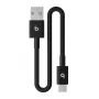 Apple USB-C uz USB-A kabelis MEQL4EE/A 20 cm — Melns