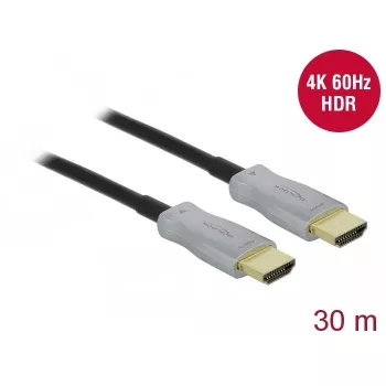 Aktīvais optiskais HDMI kabelis DeLOCK 85049 4K 60 Hz 30 m