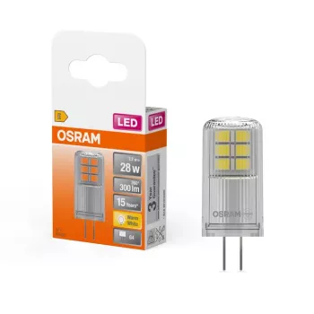 Osram STAR LED spuldze silta balta 2700 K 2.4 W G4
