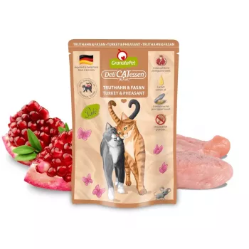 GRANATAPET DeliCATessen Tītars un fazāns - mitrā kaķu barība - 85g