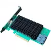 HighPoint Rocket 710L 8 portu SAS kontrolieris PCIe 3.0 x8 12Gb/s SAS DAS