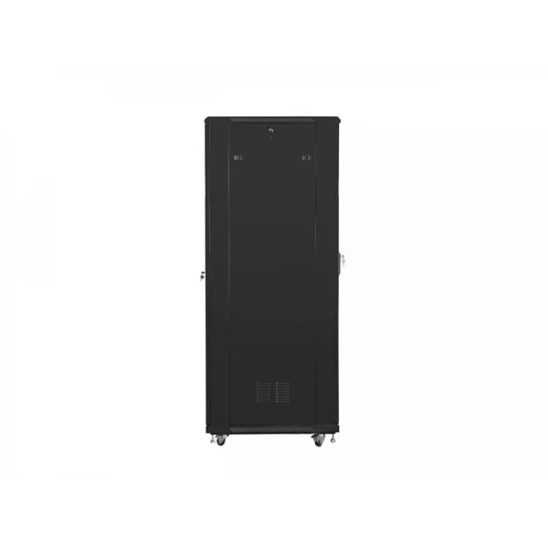 LANBERG 19 42U 800x800 mm stāvošs skapis ar stikla durvīm (FlatPack) melns
