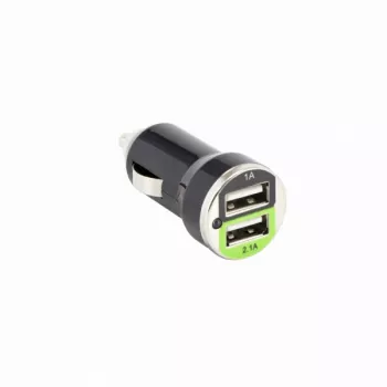 Sbox CC-221B Divu USB Auto Lādētājs CC-221B melns