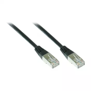 Good Connections Alcasa GOOD CONNECTIONS - Patch-Cable RJ-45 (vīrietis) - RJ-45 (vīrietis) - 0,5 m - SFTP - 5e kategorija - melns (855S-005)