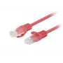 Lanberg PCU6-20CC-0100-R tīkla kabelis sarkans 1 m Cat6 U/UTP