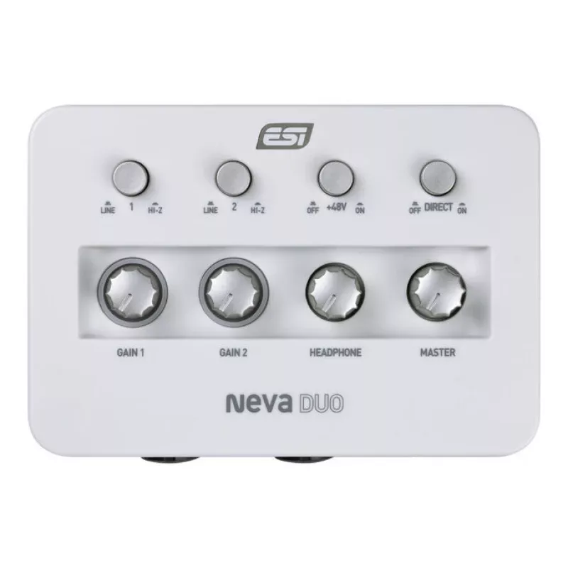 ESI Neva DUO USB Audio Interfeiss, 2 ieejas