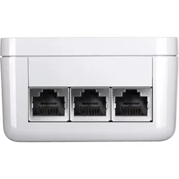 devolo Magic 2 LAN triple Powerline Starter Kit - tīkla signāla pārraidītājs pa elektrības vadu līdz 2400 Mbit/s, 3x Gigabit LAN (katrā vienībā)