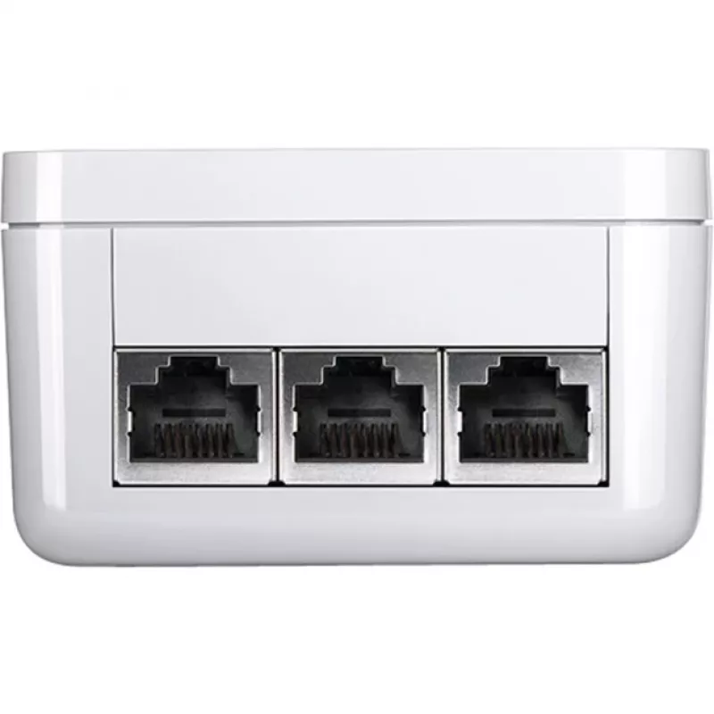 devolo Magic 2 LAN triple Powerline Starter Kit - tīkla signāla pārraidītājs pa elektrības vadu līdz 2400 Mbit/s, 3x Gigabit LAN (katrā vienībā)