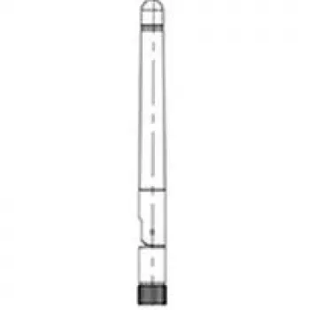 Extreme Networks antena - 2 dBi (5 GHz), 2,7 dBi (2,4 GHz) - daudzvirzienu - Iekštelpu - Melna - saderīga ar Zebra AP 621, AP 6521, AP 6522, AP 8132, AP-8232 (ML-2452-APAG2A1-01)