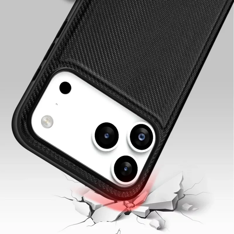 nevox StyleShell NYLO vāciņš iPhone 17 Pro Max 6.9 melns (2529)