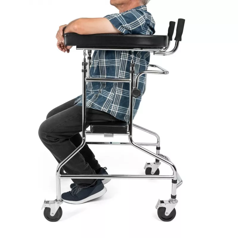 Atbalsts staigāšanas atvieglošanai, pults tips