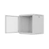 Sienas stiprinājuma servera skapis 19 inch 12U 600x600 mm pelēks Lanberg WF01