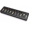 MIDI tastatūra USB Behringer X-TOUCH MINI, vadības elementi: pogas, rotējošie slīdņi, ripas