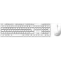 Vadu pilna izmēra tastatūra ar peli MediaRange MROS278 — USB, QWERTZ vācu, balta