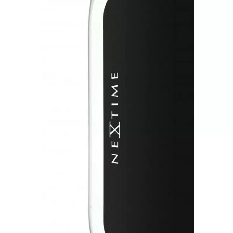 NeXtime klok 3072zw Thumbs up, 40.5x41 cm, sienas, melns/sudrabs