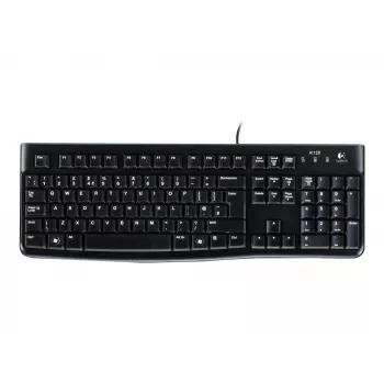 Logitech Desktop MK120, vadu tastatūras un peles komplekts, USB, QWERTZ, melns, pele iekļauta