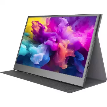 Denver PMO-15604 LED monitors 39.6 cm (15.6 collas) 16:9 30 ms Mini HDMI, USB-C, austiņu izeja (3.5 mm ligzda) [Enerģijas klase B]