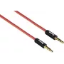 Hama 1 m 3,5 mm / 3,5 mm audio kabelis sarkans