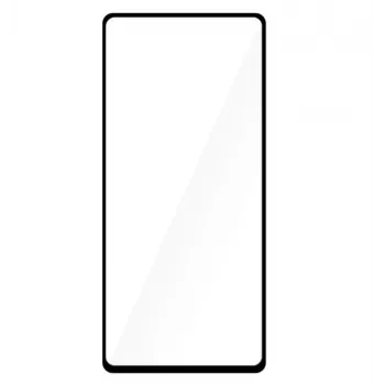 Rūdīta stikla ekrāna aizsargs Tellur Samsung S10 Lite — Pilna līme, saderīgs ar maciņiem, melns