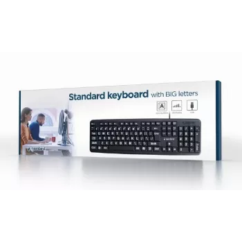 GEMBIRD standarta tastatūra USB senioriem