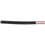Skaļruņu kabelis ShiverPeaks 21106-CCA 2x0.75 mm² CCA melns 100 m