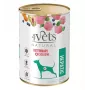 Slapjā konservētā suņu barība 4vets Natural Hepatic 400 g — veterinārā diēta aknu atbalstam, tītars, 77% mitrums