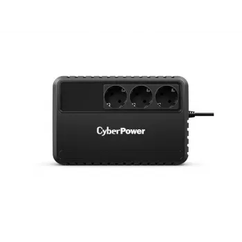 Nepārtrauktās barošanas avots CYBERPOWER BU650EG 650 VA 360 W rezerves UPS personālajam datoram un mazajam birojam