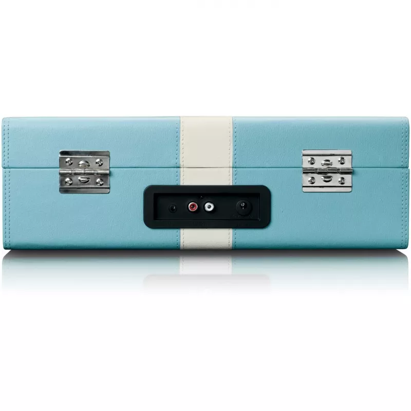 Belt-drauga audio atskaņotājs Lenco TT-110 Blue White Semi Automatic