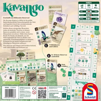 Kavango, Galda spēle