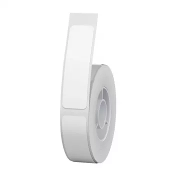 Termopapīra uzlīmes NIIMBOT T12×40 12×40 mm 160 gab. Baltas – papīrs, pastāvīgā līme