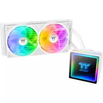 Šķidruma CPU dzesētājs THERMALTAKE TH240 V3 ARGB Sync AIO Snow Edition