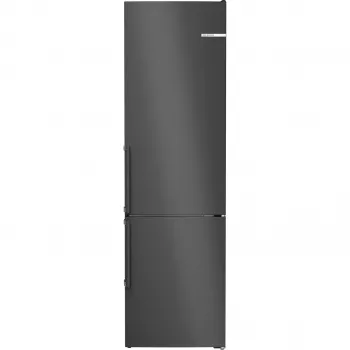 Bosch Serie 4 KGN39VXBT ledusskapis-saldētājs Brīvstāvošs 363 L Melns