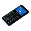 Senioru mobilais telefons Panasonic KX-TU155 melns