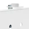 Galda starpsiena ergo office ER-301 W — 1116 mm plata tērauda sieta ar magnētisko tāfeli, balta, maks. slodze 10 kg