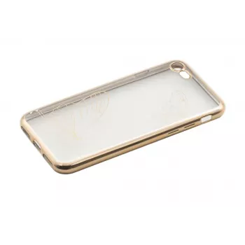 Vāciņš Tellur iPhone 7 TLL121211 Zelta Caurspīdīgs