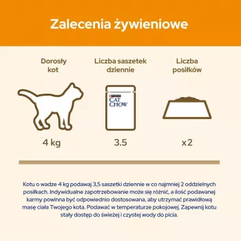 PURINA Cat Chow Lamb, Green Beans - slapjā kaķu barība - 10x85 g