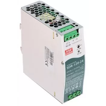 Sprieguma transformators MEAN WELL SDR-120-24