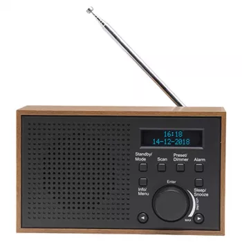 Radio Denver DAB-46 tumši pelēks