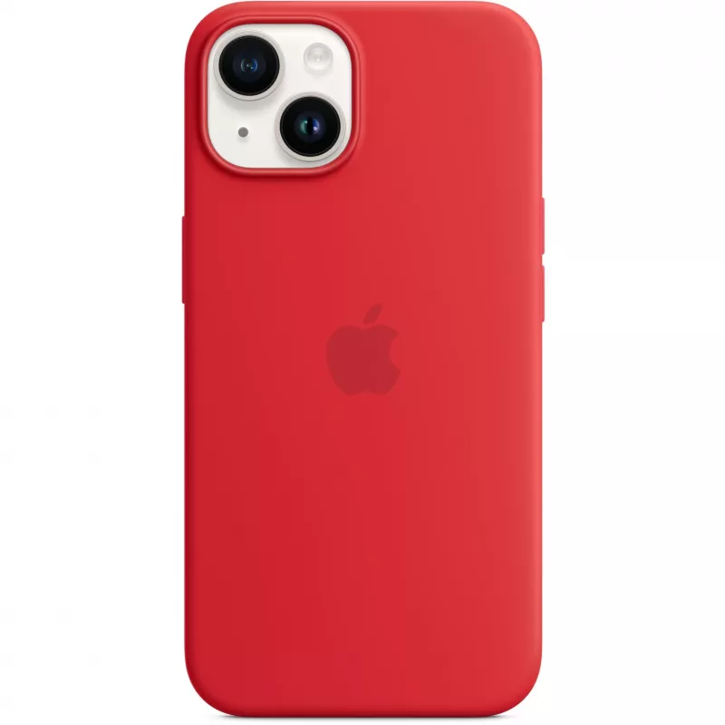 Apple iPhone 14 Silikona Maciņš ar MagSafe, (PRODUCT)RED