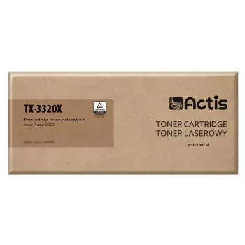 Actis TX-3320X tonera kasetne (aizstāj Xerox 106R02306; Standarta; 11000 lapas; melna)
