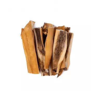 Suņu našķi UNISZKI Beef Skin 100 g — dabīgi liellopa ādas zobu košļājamie kociņi