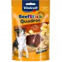 Suns kārums Vitakraft Beef Stick Quadros 70 g — hipoalerģiska cūkgaļas uzkoda, bez lipekļa, bez cukura