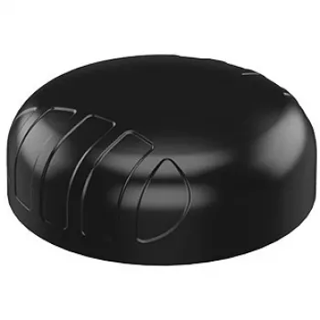 Antena Poynting A-PUCK-0007-V2-01 melna — visvirziena LTE/4G/3G/2G paka antena ar SMA (vīriešu) un RP-SMA adapteri